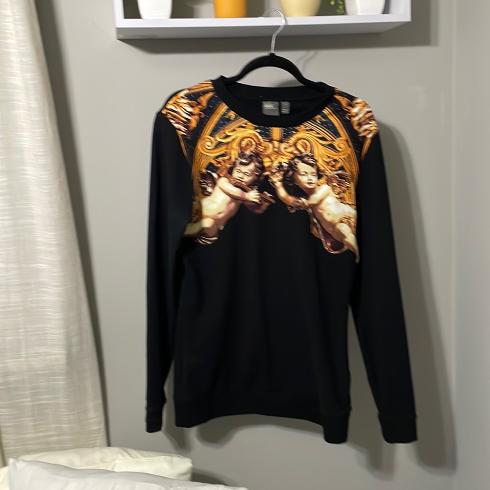 ASOS crew neck double angel sweater. Size M